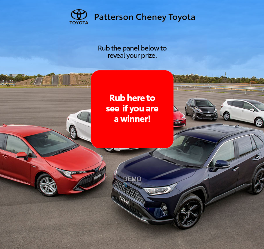 Toyota SMS Game